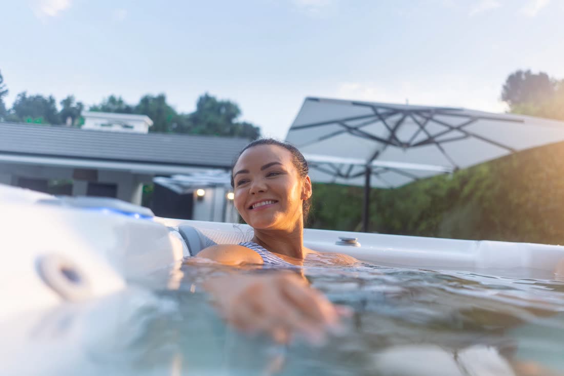 Relaxace ve vířivce HotSpring